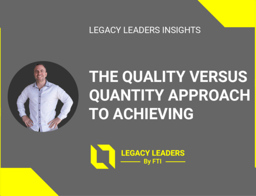 The Quality Versus Quantity Approach to Achieving